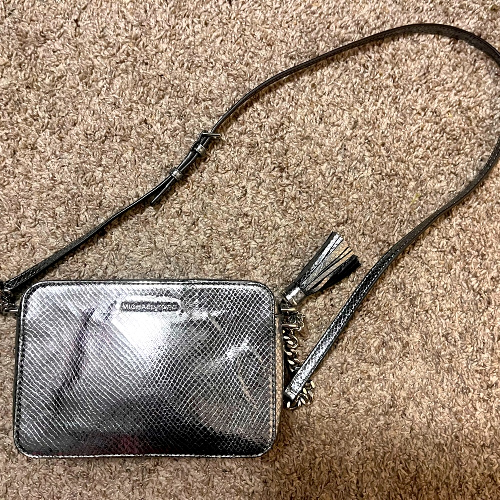 Michael Kors metallic bag